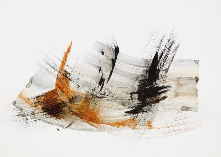 אקריליק על נייר 50x70cm, 2020