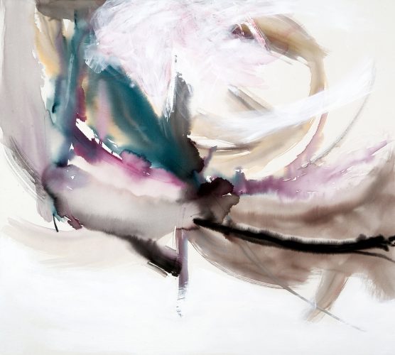 Dorith Teichman, Time path, acrylic on canvas,160x180cm, 2007