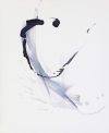 Dorith Teichman, Untitled bllue, 45x40cm, 2017