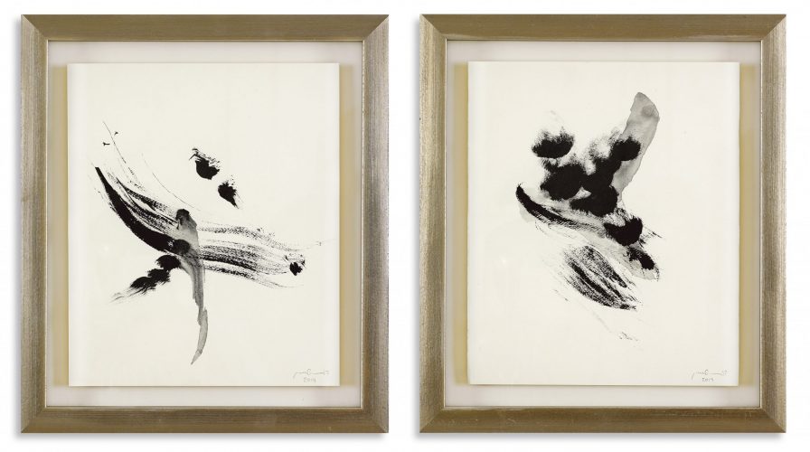 Dorith Teichman,acrylic on paper, 35x30 cm. each,2019