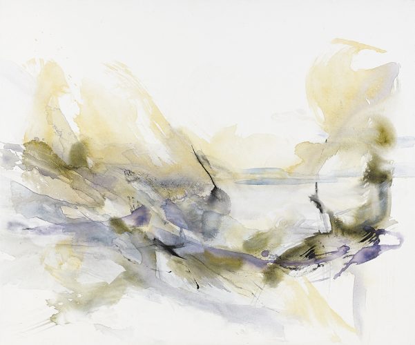 Dorith teichman, new light, acrylic on canvas,100x120cm, 2019RGB
