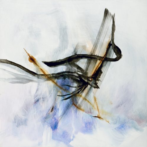ladder, 92x92, acrylic on canvas 2010