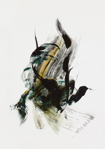 untitled, acrylic on paper,70x50 cm. 2020